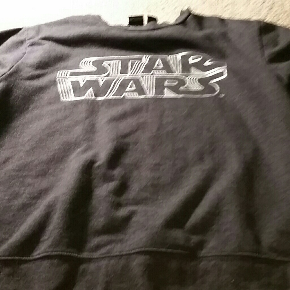 Dark grey star wars sweat shirt
